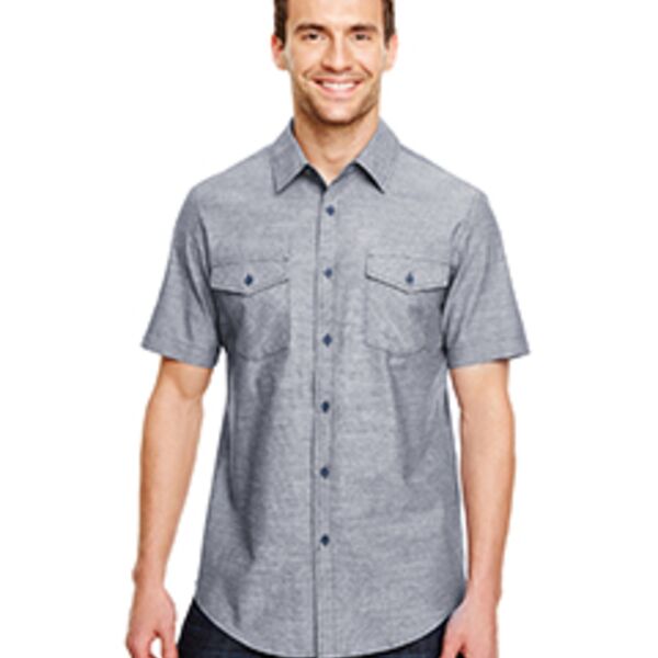 Men's Chambray Woven Shirt Thumbnail